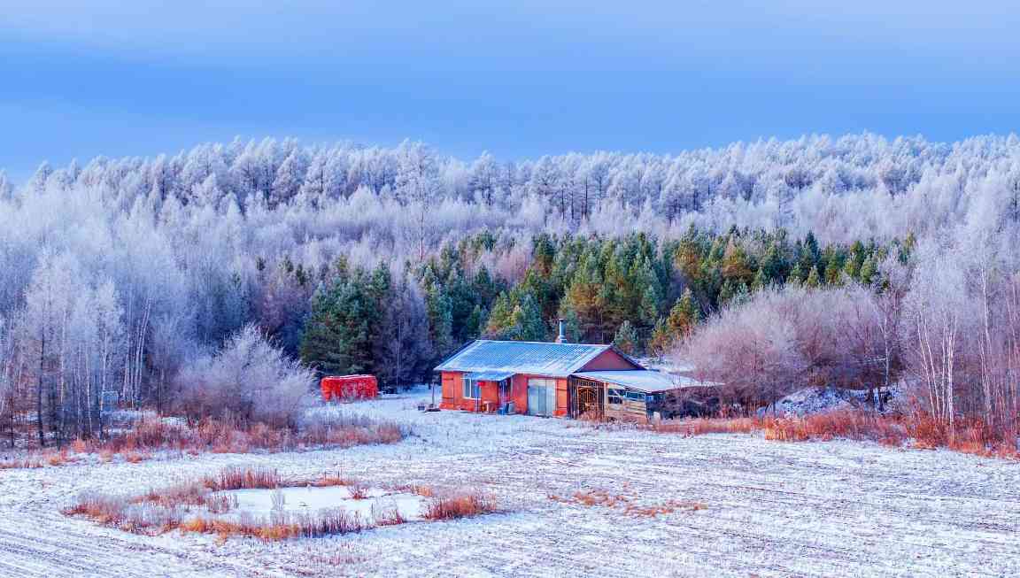 冬季内蒙古 千里冰雪盛情迎远客