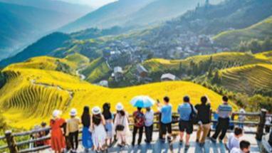 广西龙胜：梯田美 文旅兴