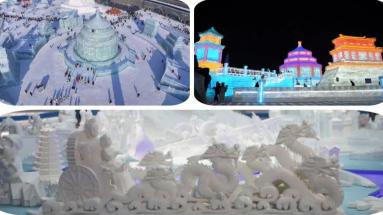 从“尔滨”火到全国“热” 中国多地冰雪民俗焕新出彩