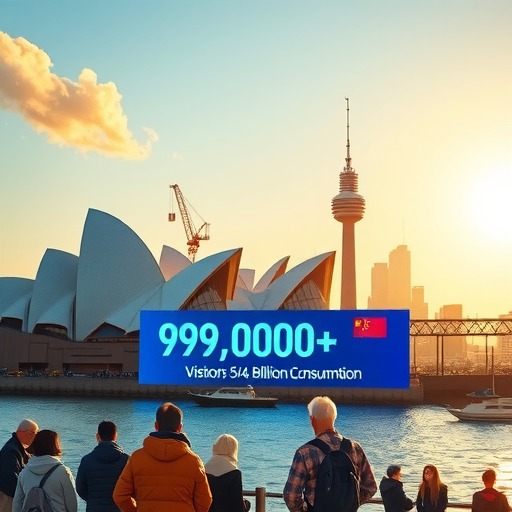 澳大利亚：中国游客超98万 消费超544亿