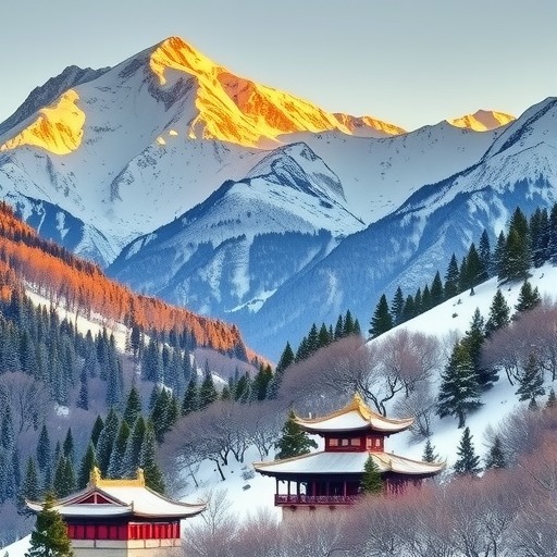 四川冬季旅游季启动 “蜀山暖雪”受游客青睐