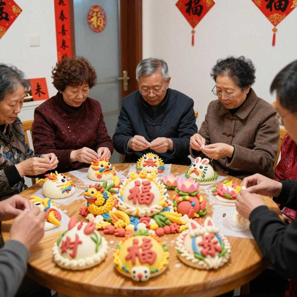 新年到 年味浓 新年到 年味浓