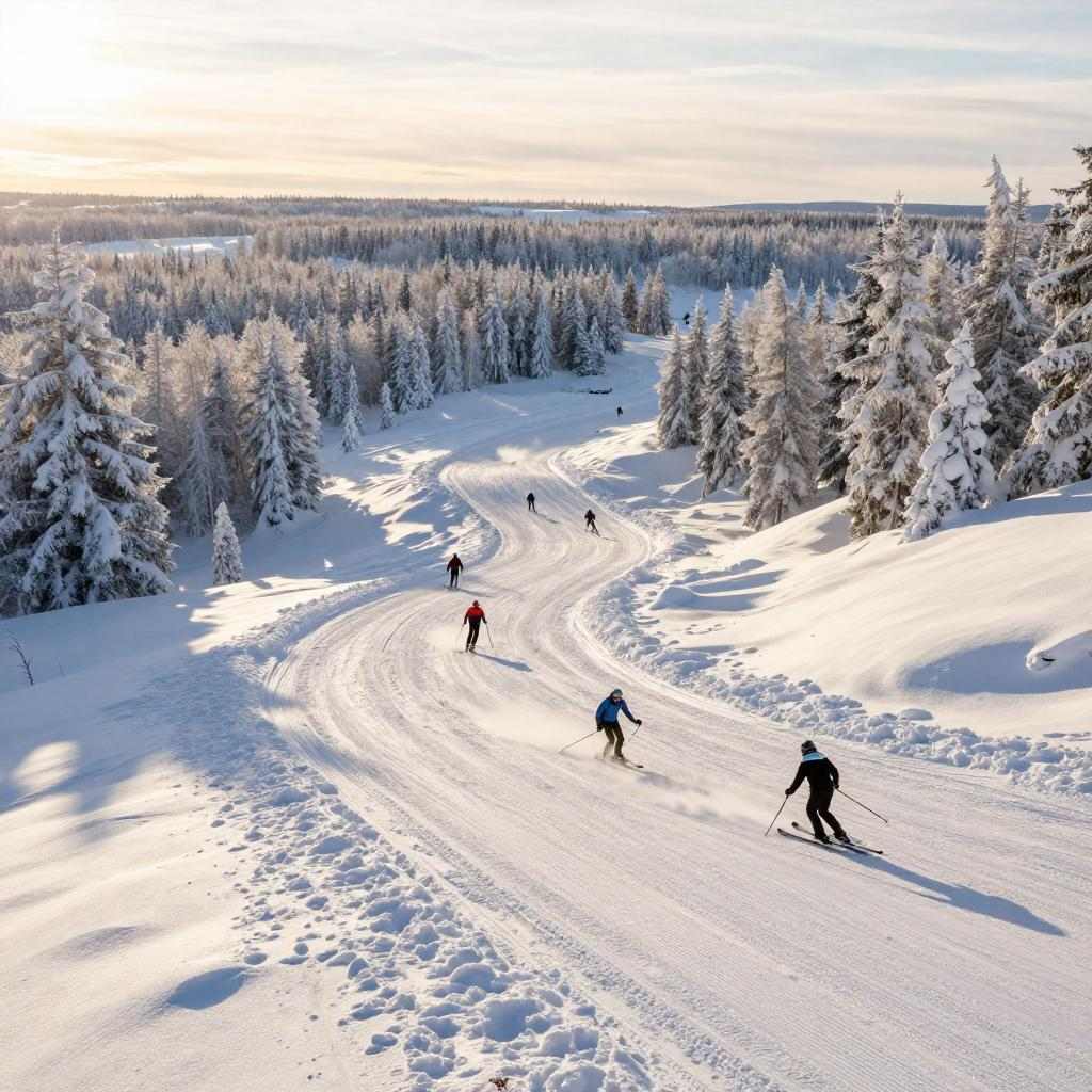 “最北滑雪场”首滑 点燃黑龙江今冬冰雪旅游