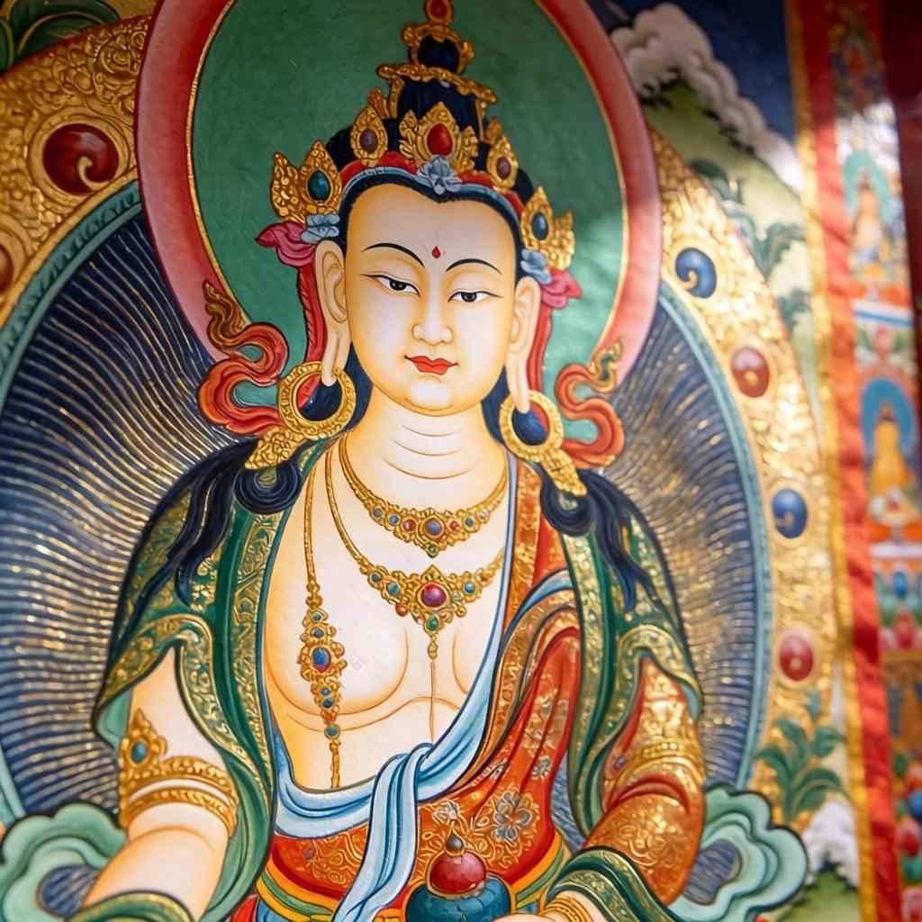 镌刻在唐卡中的红色记忆