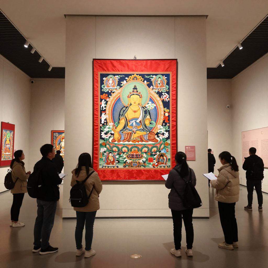 镌刻在唐卡中的红色记忆