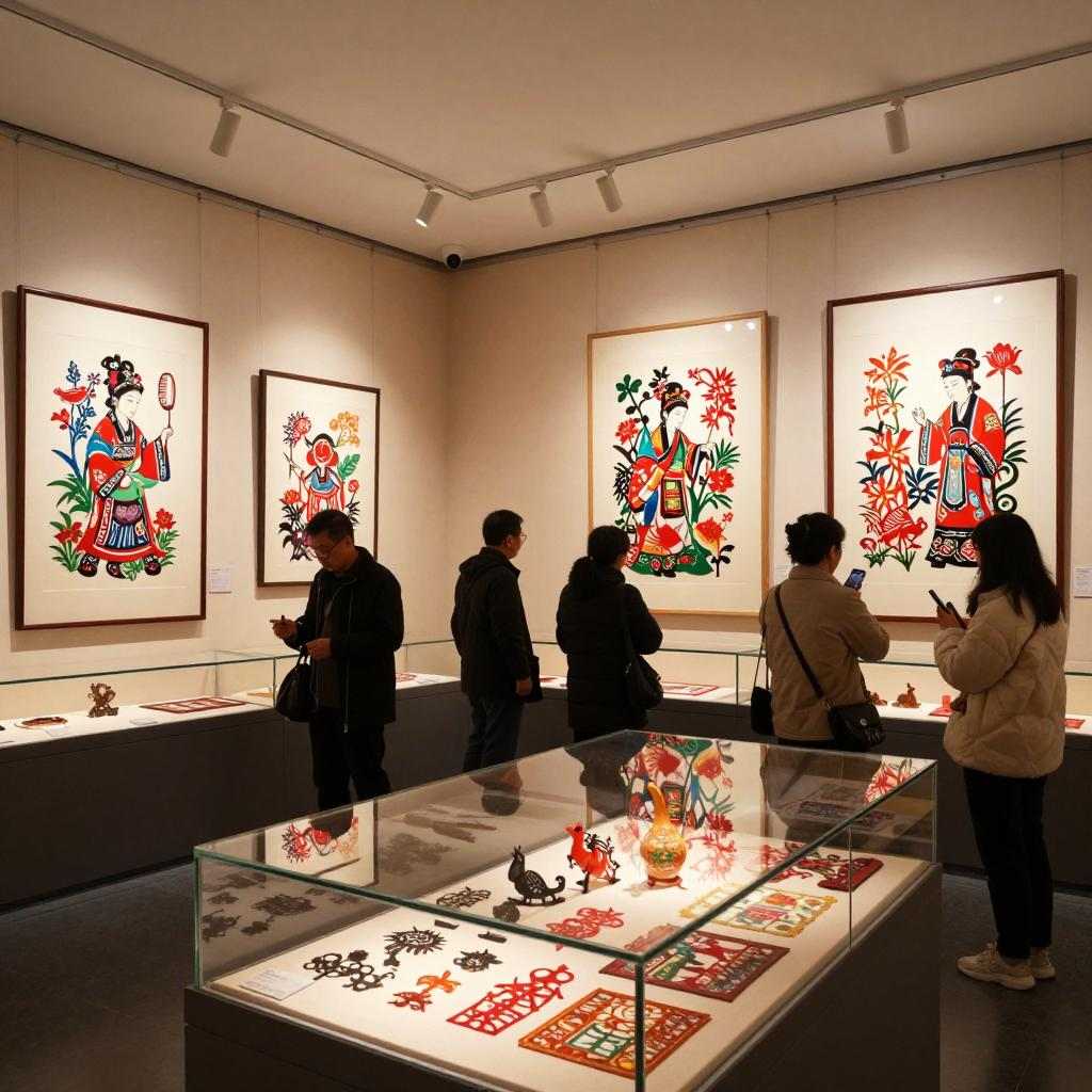 红纸一剪年味浓