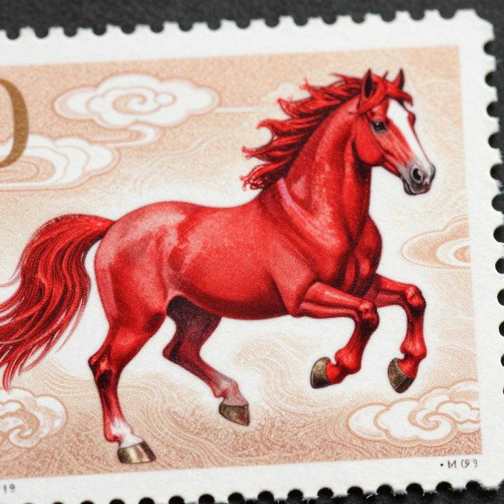 中国集邮推出多款马年生肖邮品